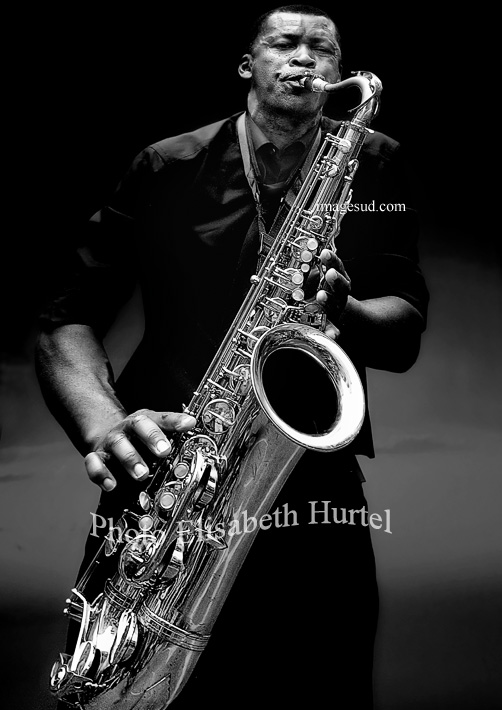 Jazz, foto poster en blanco y negro