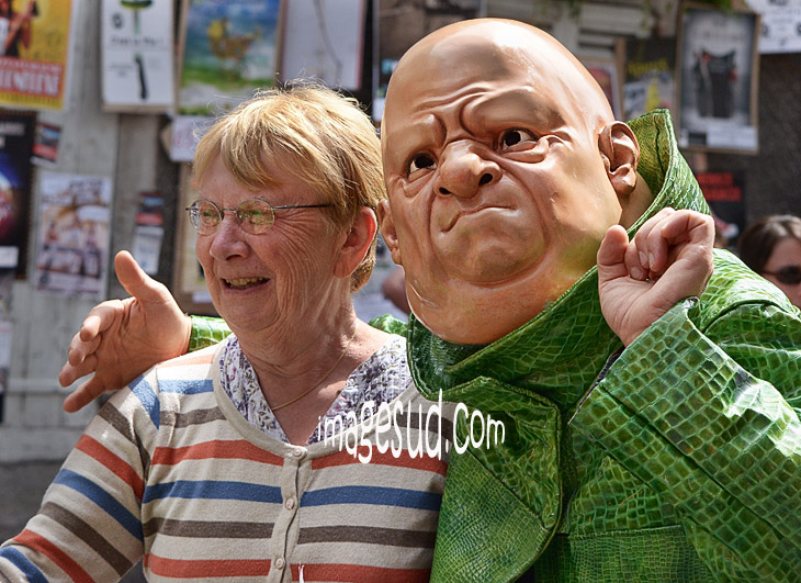 marionnette, festival de spectacles de rue, Aurillac 2010