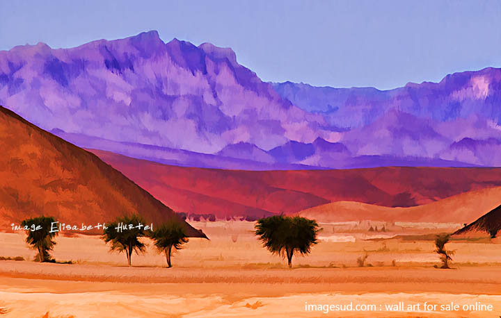 Visual art, digital image for wall art